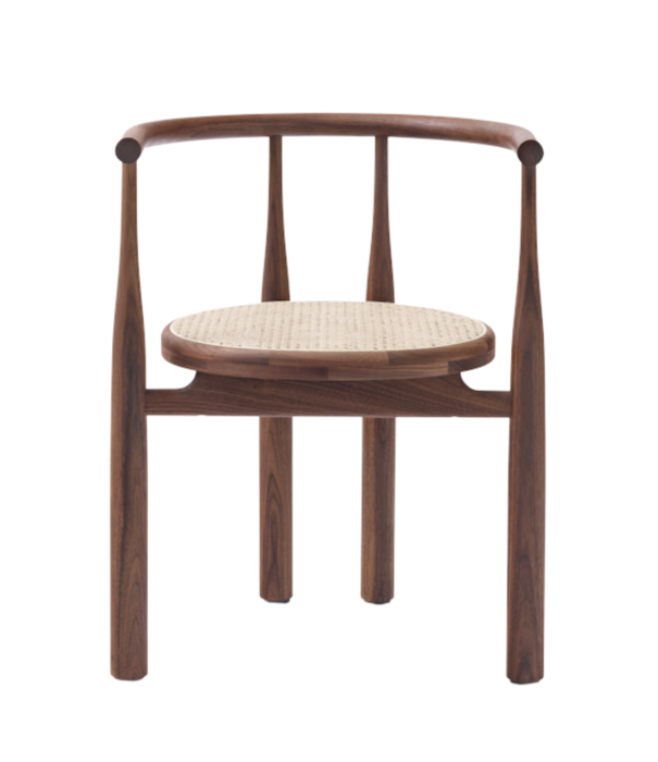 New Works  New Works Bukowski Stoel, zitting Frans riet