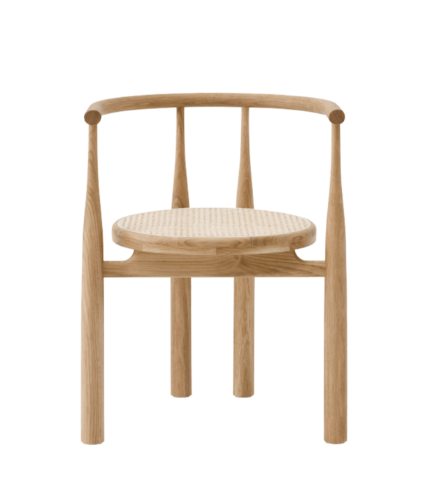 New Works  New Works Bukowski Chair, seat French cane