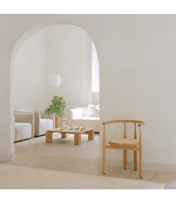 New Works  New Works Bukowski Chair, seat French cane