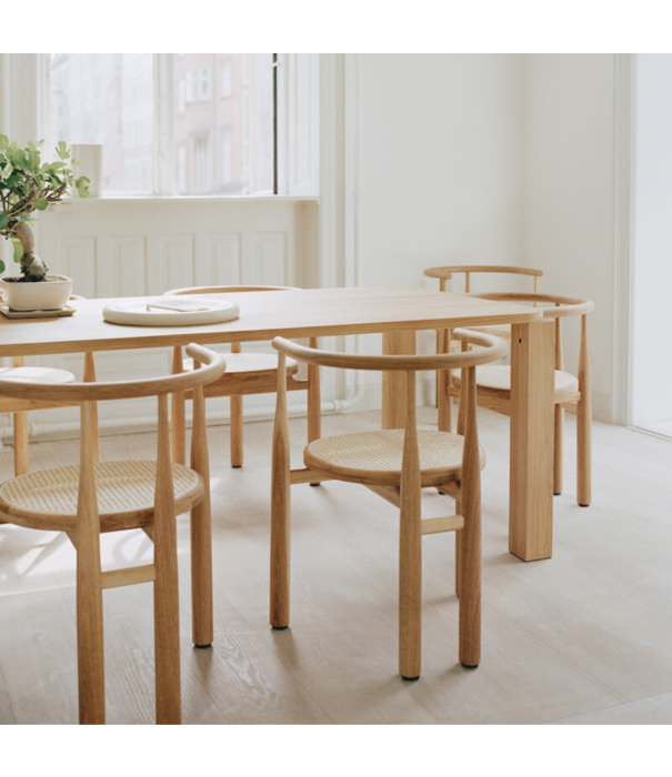 New Works  New Works Bukowski Chair, seat French cane