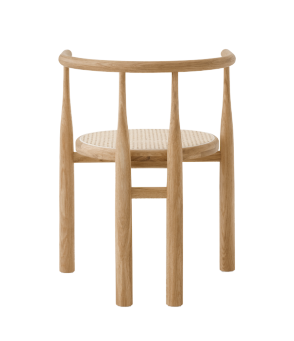 New Works  New Works Bukowski Chair, seat French cane