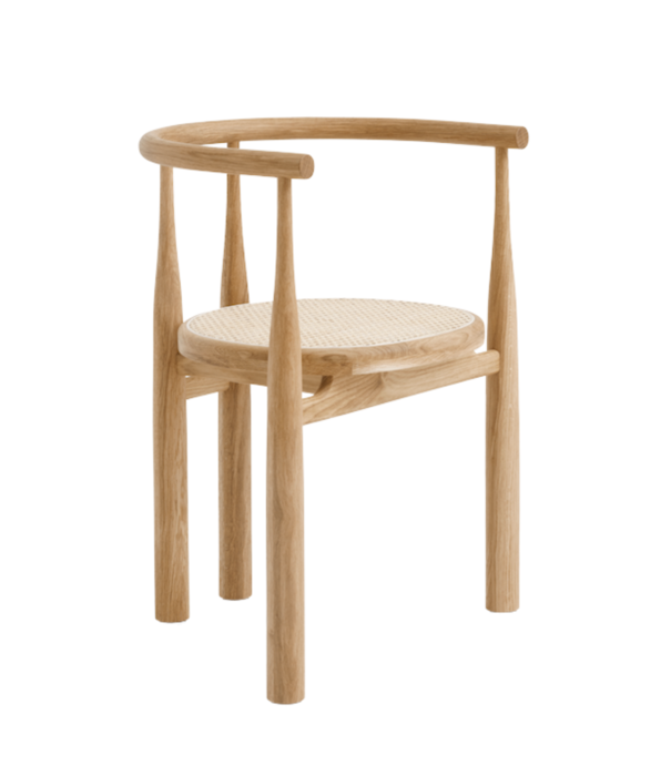 New Works  New Works - Bukowski Chair, seat French cane