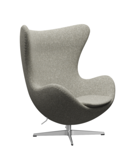 Fritz Hansen - Egg Chair, stof Moss licht grijs