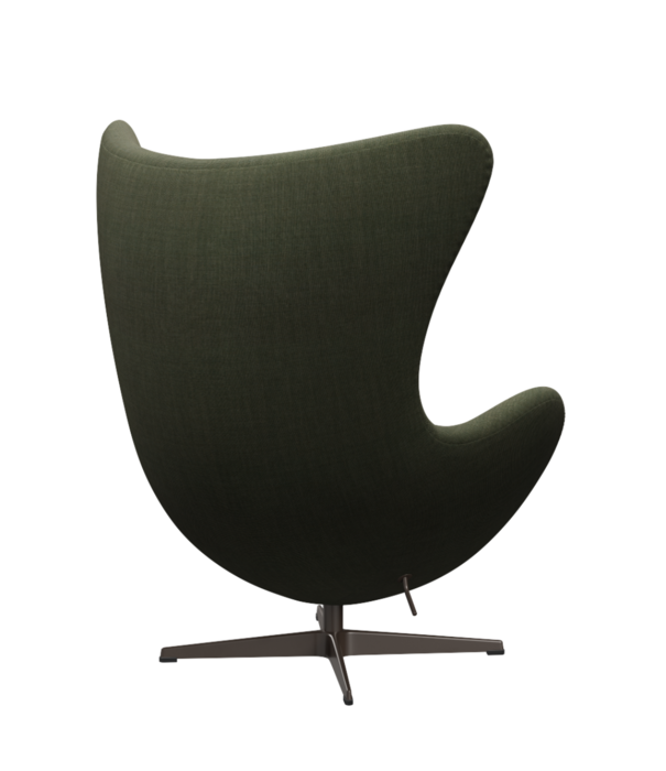 Fritz Hansen Fritz Hansen - Egg Chair model 3316, Canvas moss green, bronzed base