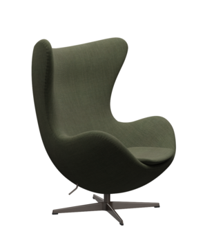 Fritz Hansen - Egg Chair, stof Canvas mosgroen