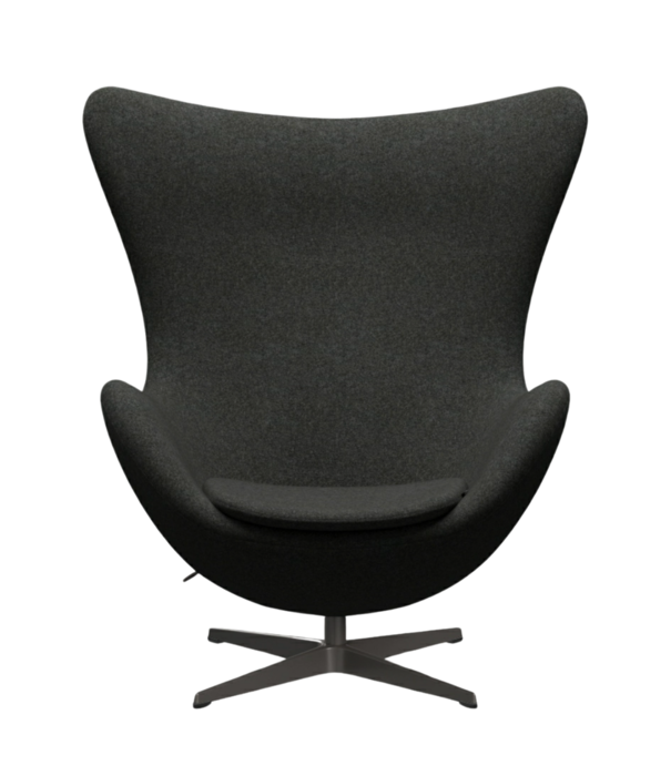 Fritz Hansen Fritz Hansen - Egg Chair model 3316, Divina Melange, grafiet voet