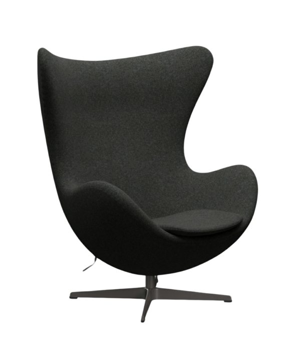 Fritz Hansen Fritz Hansen - Egg Chair model 3316, Divina Melange, graphite base