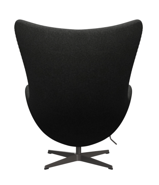 Fritz Hansen Fritz Hansen - Egg Chair model 3316, Divina Melange, grafiet voet