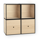 Audo - Frame Four Standard cupboard oak