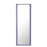Arced spiegel hout large light lilac