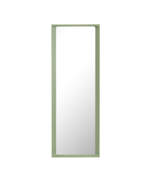 Arced Mirror Large light green