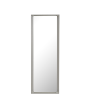 Muuto - Arced mirror large light grey