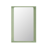 Muuto - Arced mirror small light green