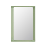 Muuto - Arced spiegel small light green