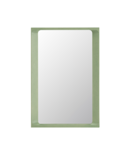 Muuto - Arced mirror small light green