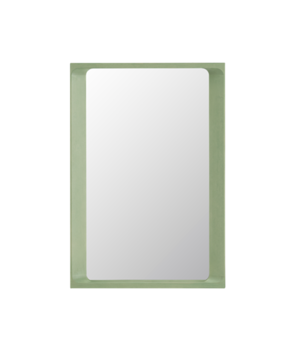 Muuto  Muuto - Arced mirror small light green