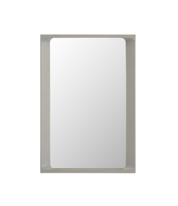 Muuto  Muuto - Arced mirror small light grey