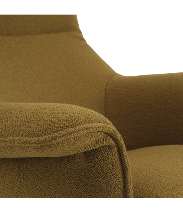 Muuto Muuto Doze Lounge Chair Hearth 8 gingersnap, polished swivel