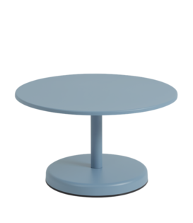 Muuto - Linear Steel Coffee Table Pale Blue Ø70