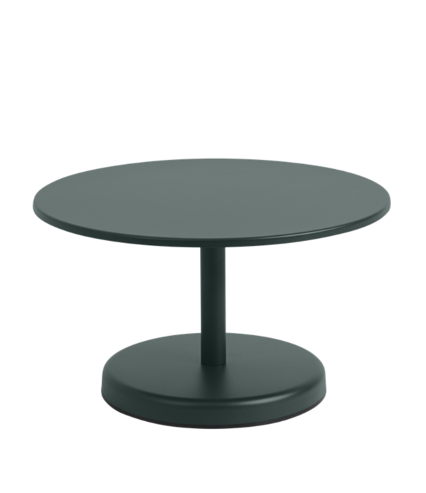 Muuto Linear Steel Coffee Table Grey Ø70