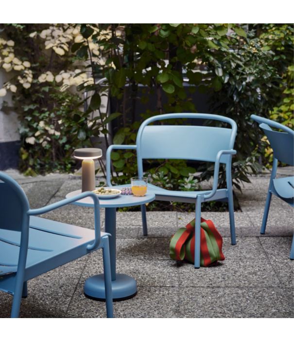 Muuto  Muuto Outdoor - Linear Steel Coffee Table Dark Green