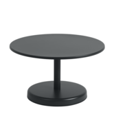Muuto Linear Steel Coffee Table Black Ø70