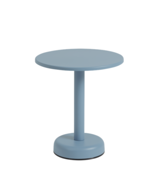 Muuto - Linear Steel Coffee Table Pale Blue Ø42 / H47