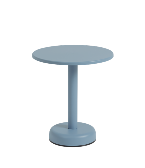 Muuto  Muuto Outdoor - Linear Steel Coffee Table Pale Blue small