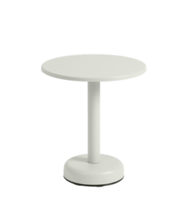 Muuto Linear Steel Bijzettafel Grey Ø42
