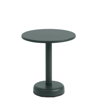 Muuto - Linear Steel Salontafel Dark Green Ø42