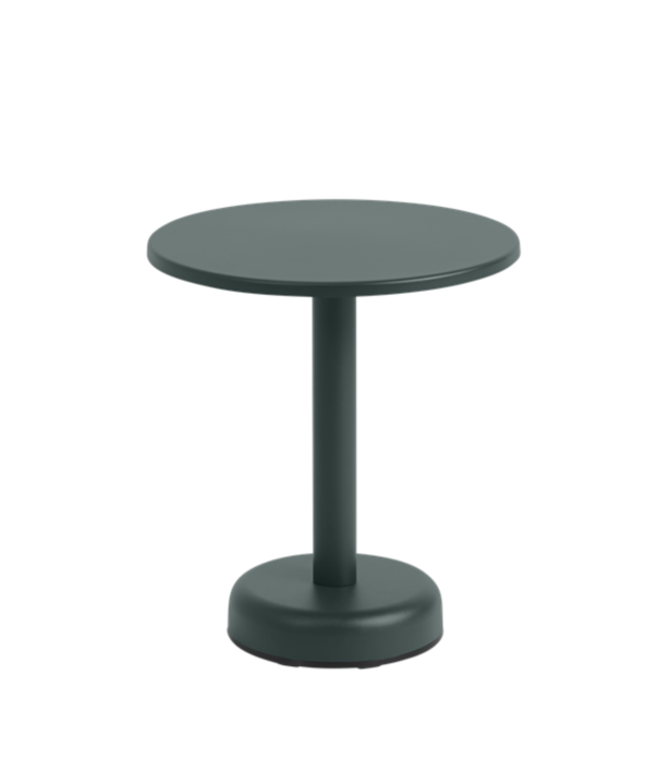 Muuto  Muuto Outdoor - Linear Steel Coffee Table Dark Green small