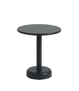 Muuto Linear Steel Bijzettafel Black Ø42