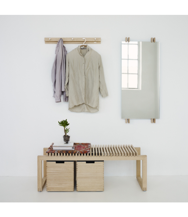 Fritz Hansen Cutter Mirror Oak