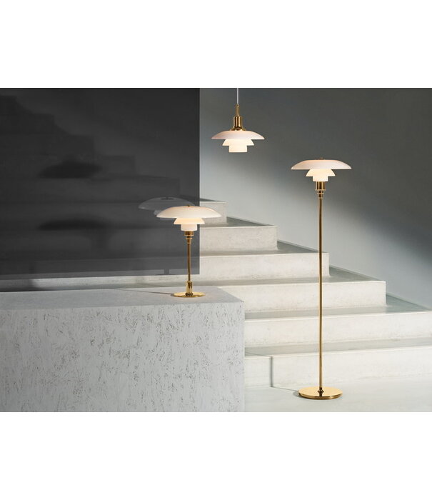 Louis Poulsen  Louis Poulsen - Ph 2-1 portable lamp brass