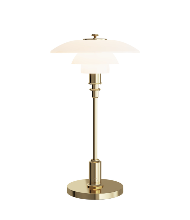 Louis Poulsen  Louis Poulsen - Ph 2-1 portable lamp brass