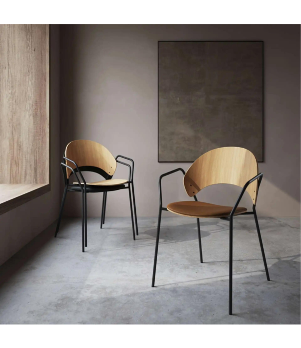 Eva Solo  Eva Solo - Dosina Dining Chair oiled oak, cognac leather seat