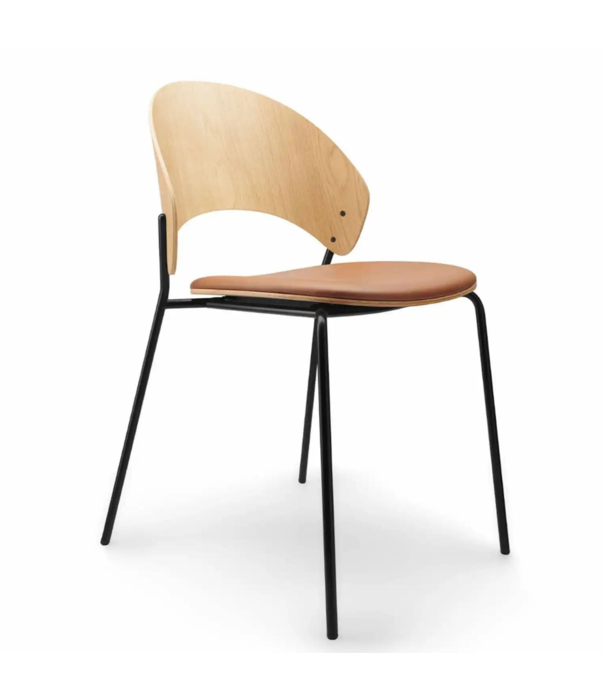 Eva Solo  - Wait to be seated Eva Solo - Dosina Dining Chair oiled oak, cognac leather seat