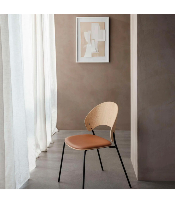 Eva Solo  Eva Solo - Dosina Dining Chair oiled oak, cognac leather seat