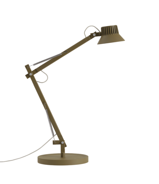 Muuto  Muuto - Dedicate bureaulamp S2 bruin-groen