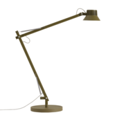 Dedicate bureaulamp L2 bruin-groen