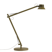 Muuto - Dedicate bureaulamp L2 bruin-groen