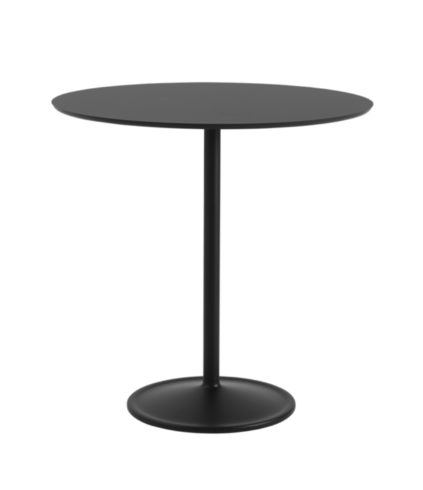 Muuto  Muuto - Soft Tafel zwart nano laminaat