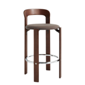 Hay - Rey Bar Stool Low 4 leg, upholstered H65