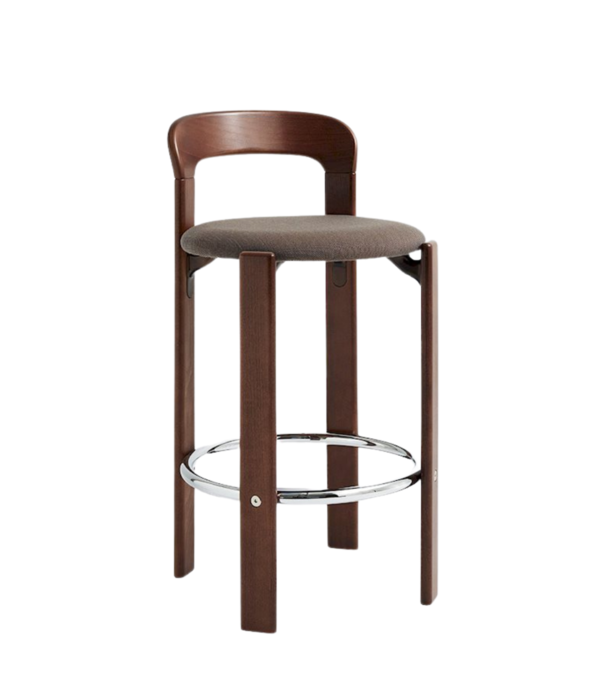 Hay  Hay - Rey Bar Stool Low 4 leg, upholstered H65