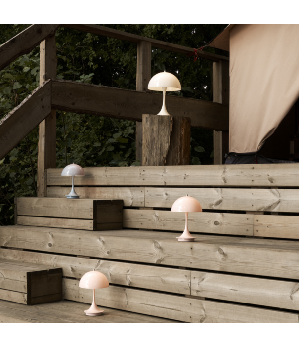 Louis Poulsen  Panthella 250 Portable Lamp opal pale rose