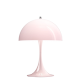 Panthella 250 Portable pale rose opal shade