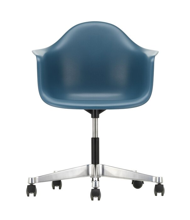 Vitra  Vitra - Eames PACC RE Plastic Armchair swivel, on wheels