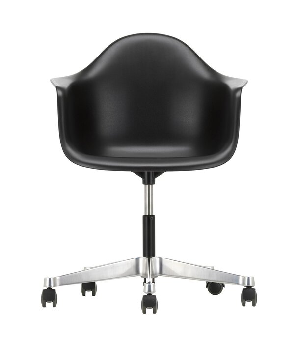 Vitra  Vitra - Eames PACC RE Plastic Armchair swivel, on wheels