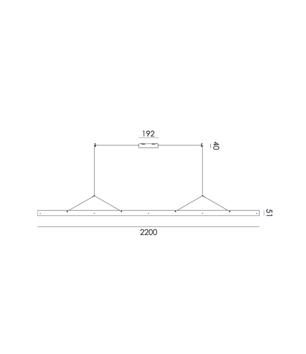 Tonone  Tonone - Bridge hanglamp 220
