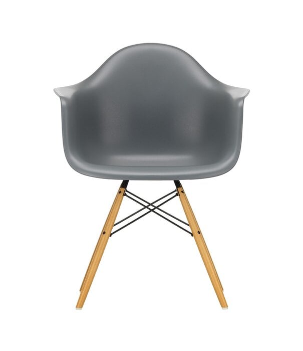 Vitra  Eames DAW Dining Armchair DAW,  maple gold base
